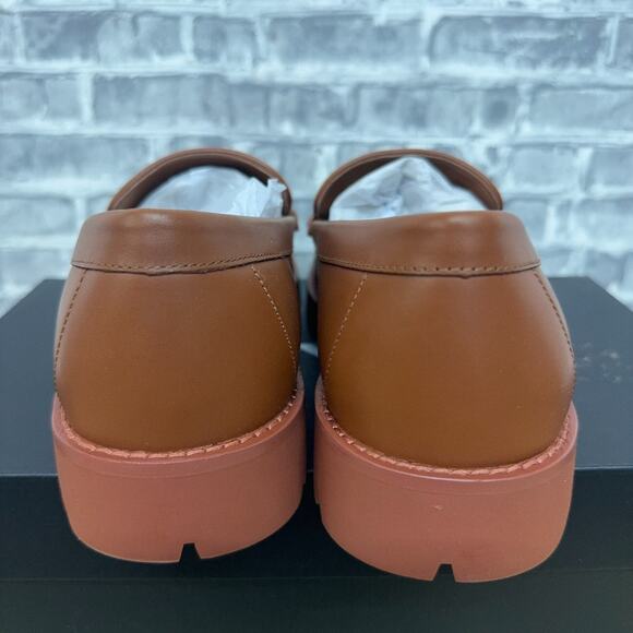 Coach Brooks Canvas Loafer 1941 Saddle Brown CR889 Mens Size 10D New - Picture 4 of 6